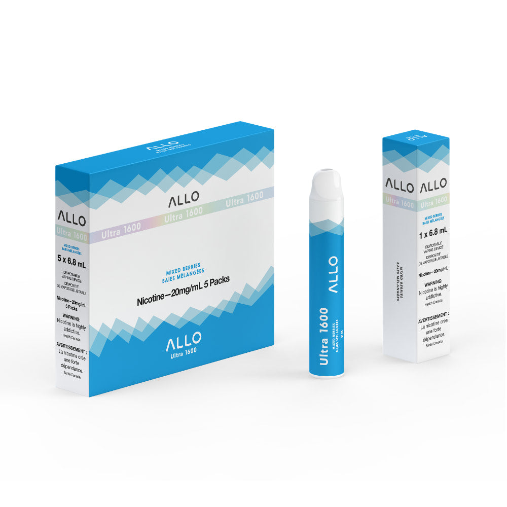 ALLO Ultra 1600 Mixed Berries 6mL 20 mg 1600 Puffs