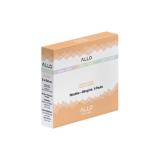 ALLO Ultra 1600 Pineapple Citrus 6mL 1600 Puffs 20mg