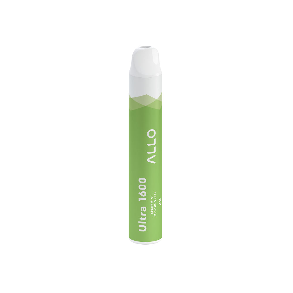 ALLO Ultra 1600 Spearmint 6mL 1600 Puffs 20mg