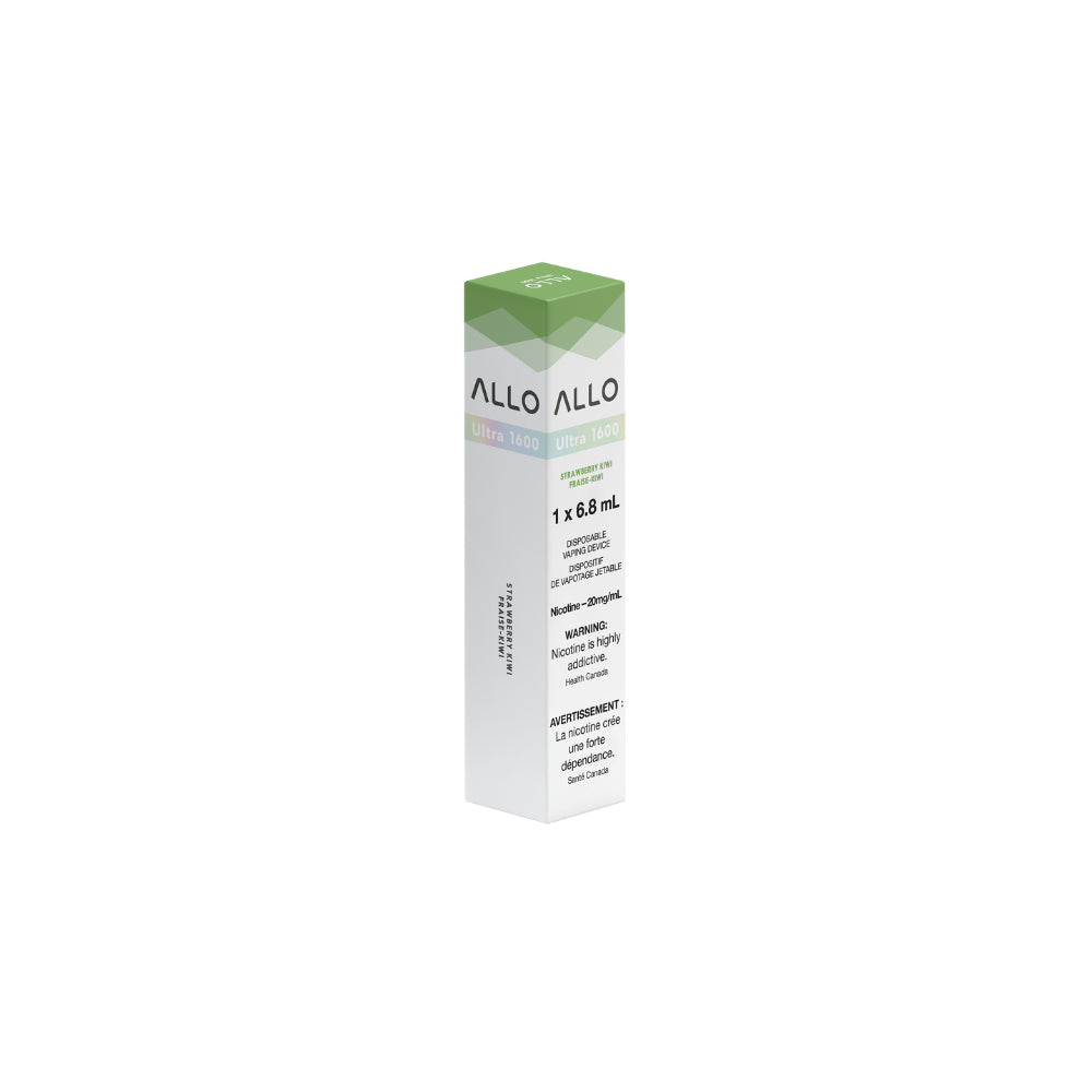 ALLO Ultra 1600 Strawberry Kiwi 6mL 20mg 1600 Puffs