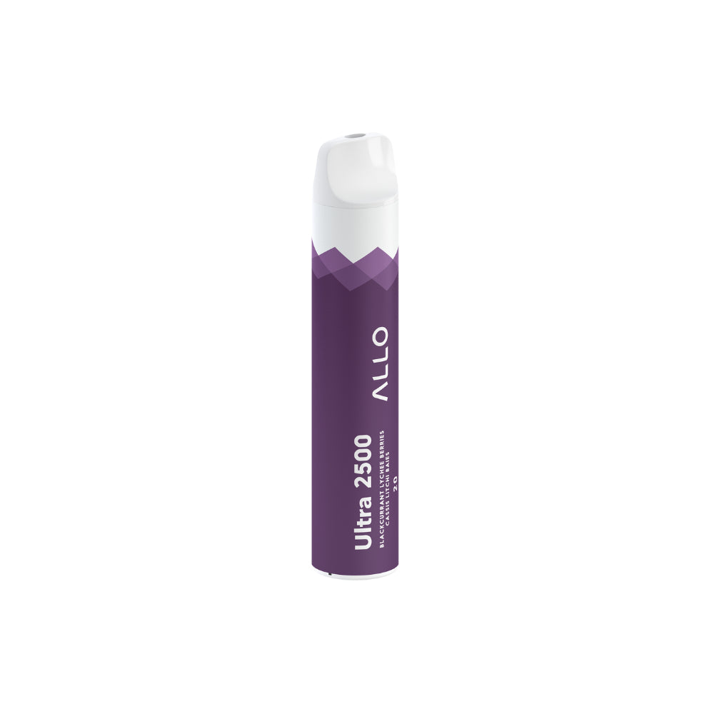 ALLO Ultra 2500 Blackcurrant Lychee Berries 8mL 2500 Puffs 20 mg