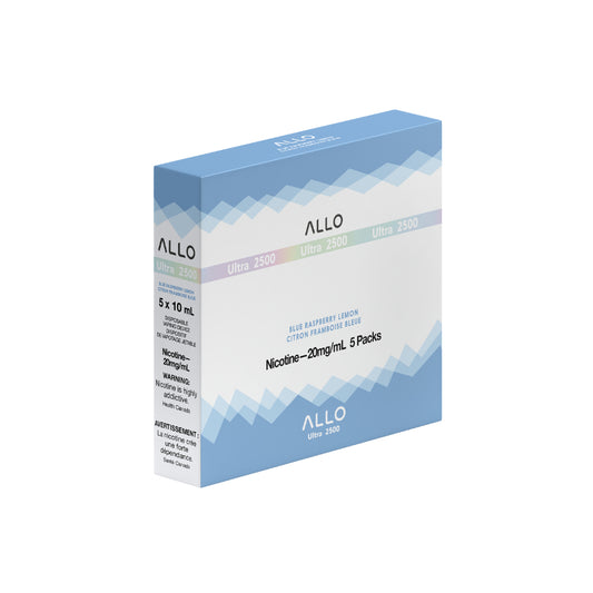 ALLO Ultra 2500 Blue Raspberry Lemon 8mL 2500 Puffs 20mg