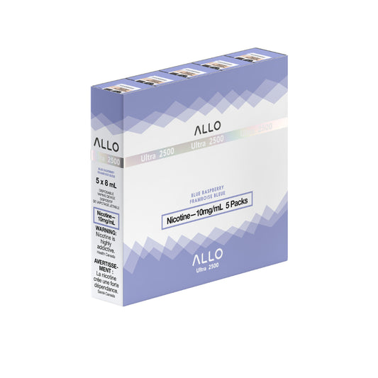 ALLO Ultra 2500 Blueberry Raspberry 8mL 2500 Puffs 10mg