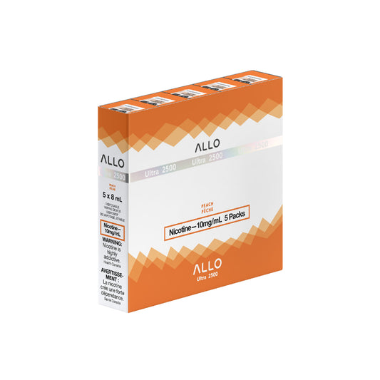 ALLO Ultra 2500 Peach 8mL 2500 Puffs 10mg