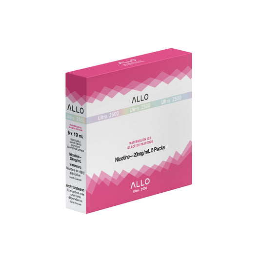 Allo Ultra 2500 Watermelon Ice 10mL 2500 Puffs 20mg