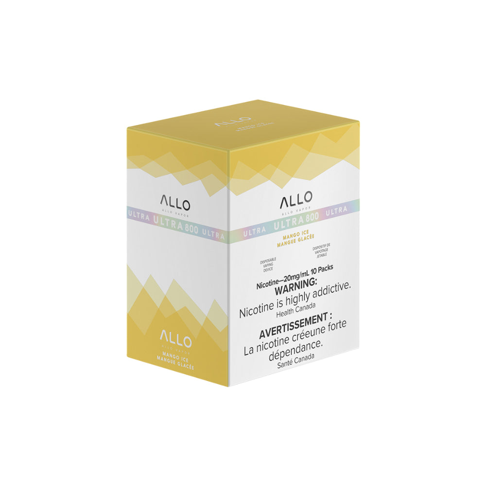 ALLO Ultra 800 Mango Ice 3.8mL 800 Puffs 20mg