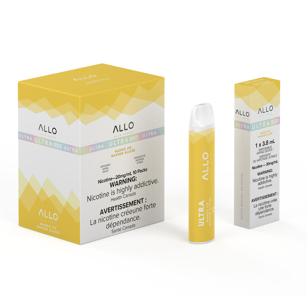 ALLO Ultra 800 Mango Ice 3.8mL 800 Puffs 20mg