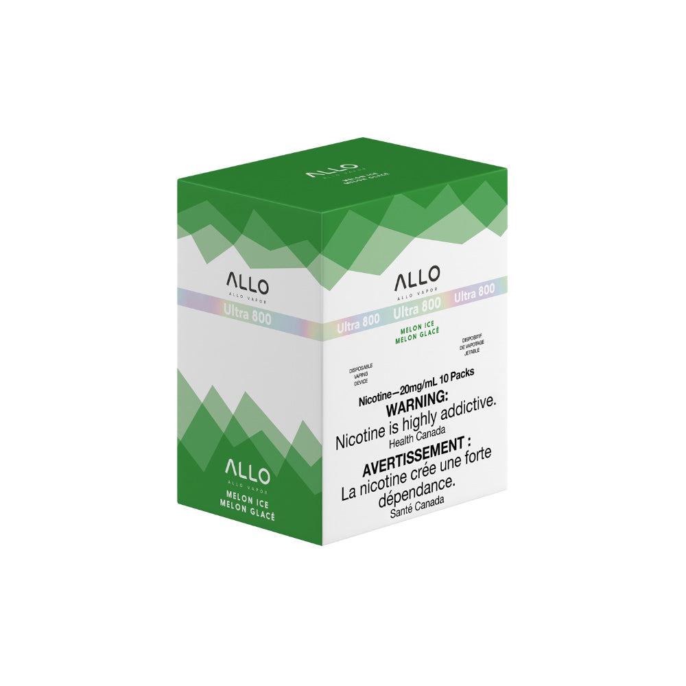 ALLO Ultra 800 Melon Ice 3.8mL 800 Puffs 20mg