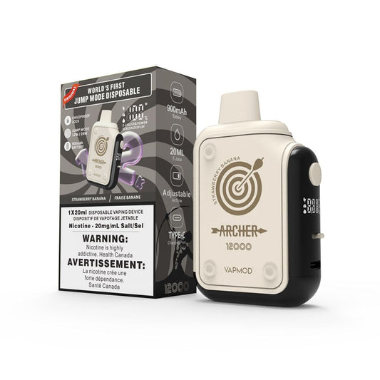 Archer 12000 Strawberry Banana 20mL 20mg