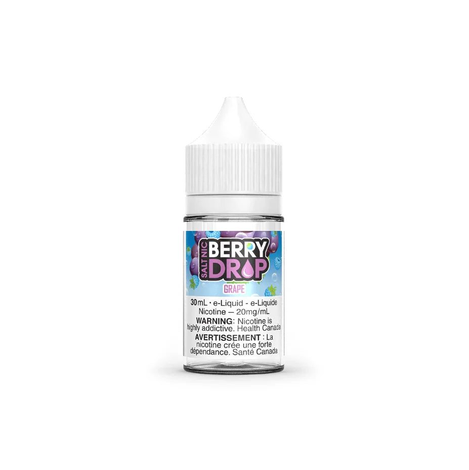 Berry Drop Salt Grape E-Liquid 30mL 20 mg