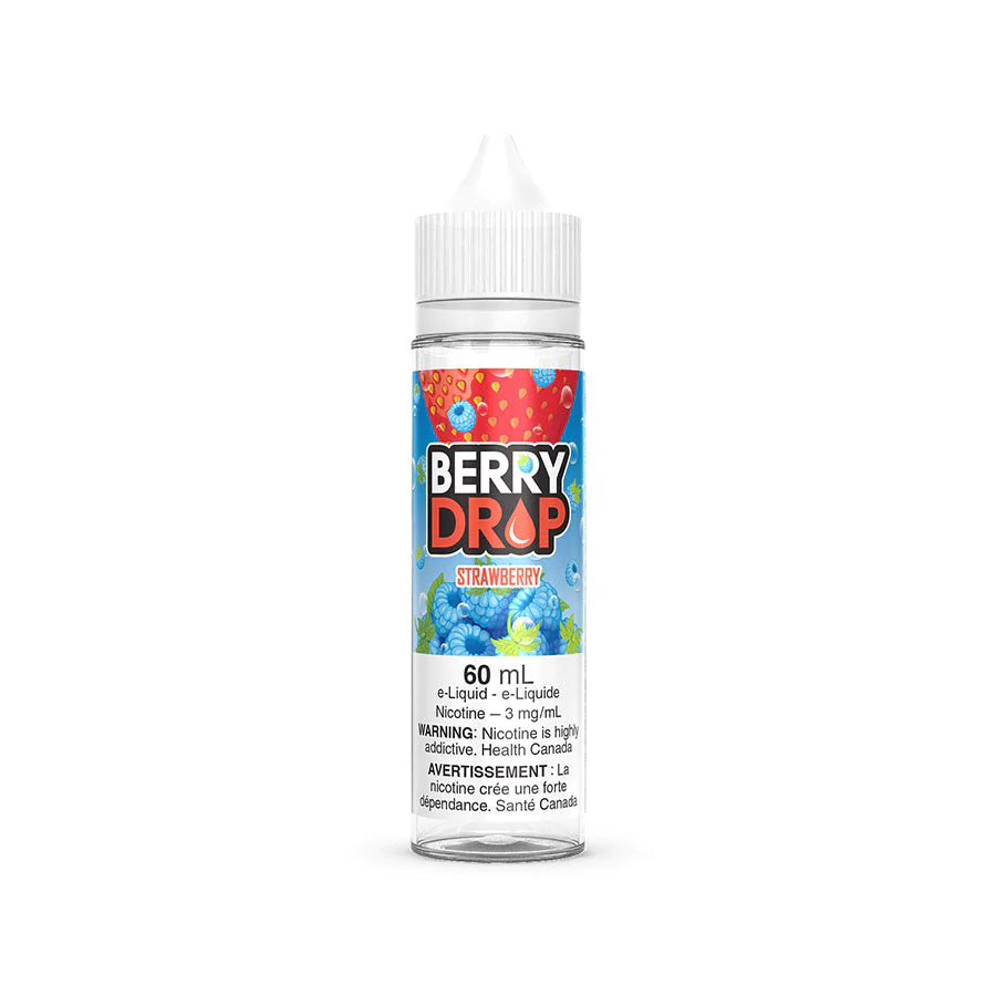 Berry Drop Strawberry E-Liquid 60mL Nic Free