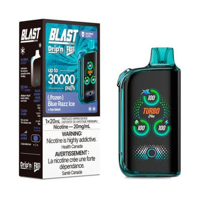 Drip'n Fasta Blast 30K Blue Razz Ice (Sour)