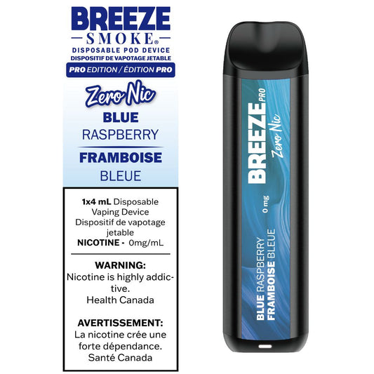Breeze Pro S50 Zero Nic - Blue Raspberry