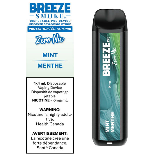 Breeze Pro S50 Zero Nic - Mint