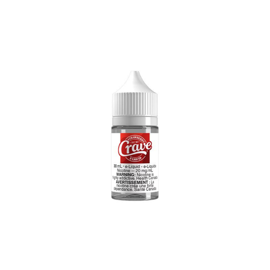Crave Salt Strawberry  E-Liquid 30mL 20mg