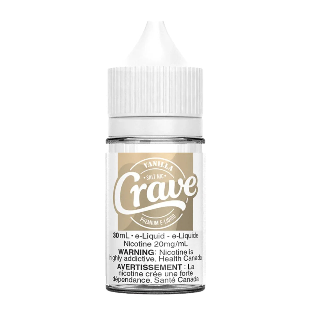 Crave Vanilla Salt E-Liquid 30mL 20mg