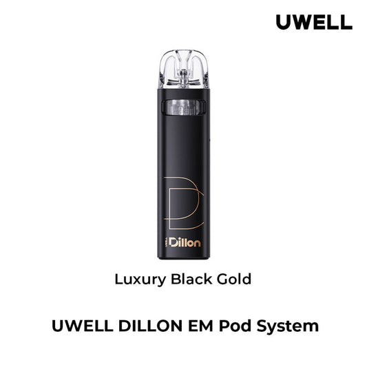 Dillon EM Vaping Device Kit (Luxury Black Gold)