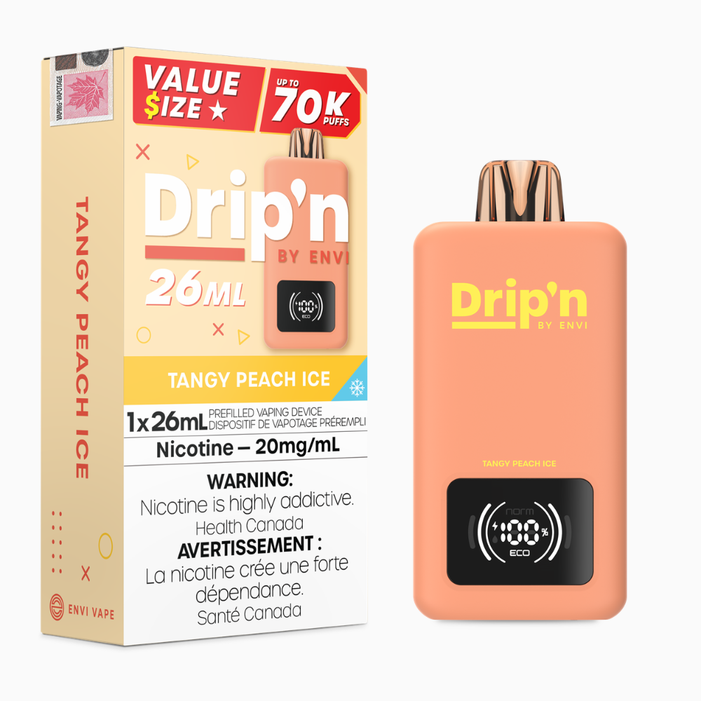 Drip'n By Envi  70k - Tangy Peach Ice