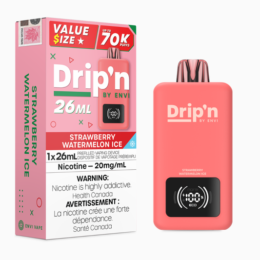 Drip'n By Envi  70k -Strawberry Watermelon Ice