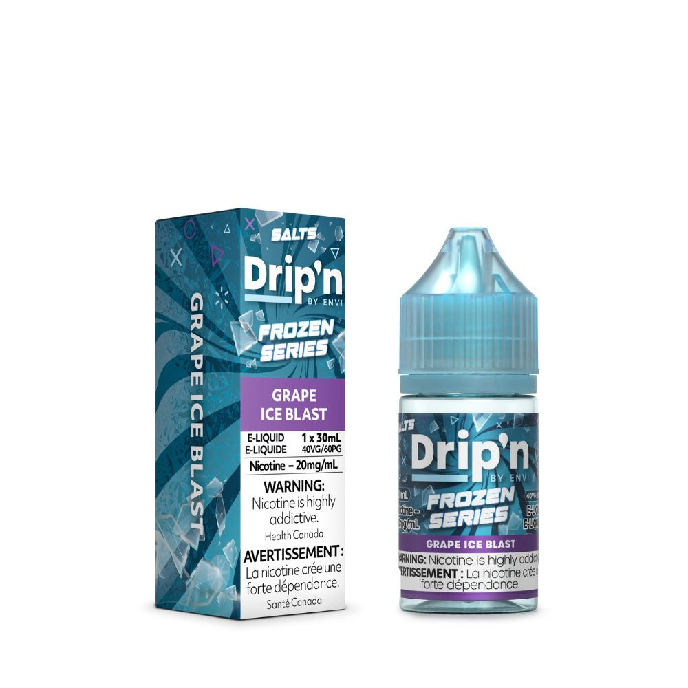 Drip'n E-Liquid Frozen Series - Grape Ice Blast