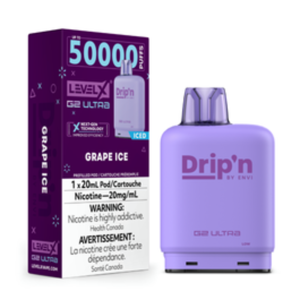 Drip'n X Level X G2 Ultra Replacement Vape Pod - 50kPuffs - 20mL