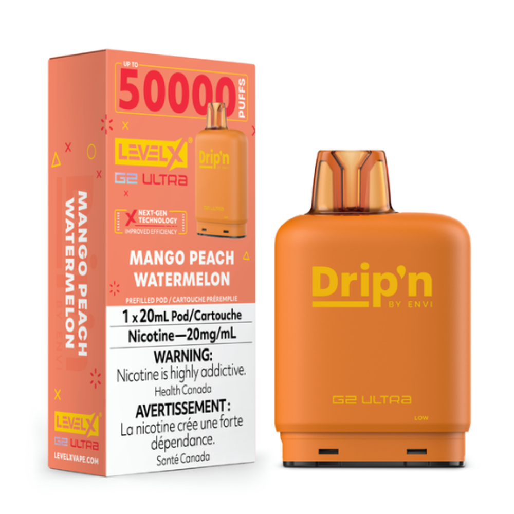 Drip'n X Level X G2 Ultra Replacement Vape Pod - 50kPuffs - 20mL