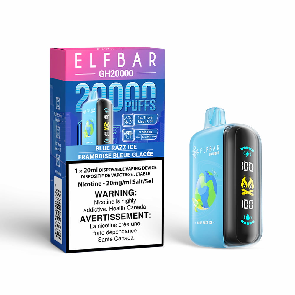 Elf Bar GH20000 Blue Razz Ice 20000 Puffs 20 mL 20 mg