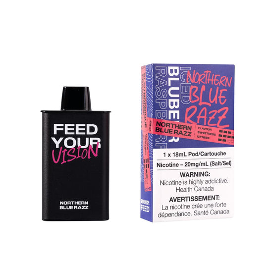 Feed Pod System Northern Blue Razz 9000 Puffs 20mg