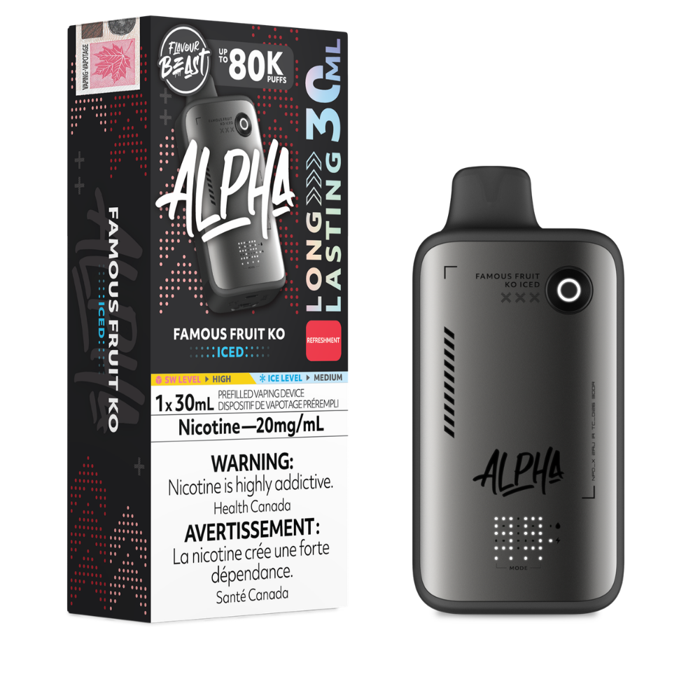 Flavour Beast Alpha  Disposable Vape - 80K Puffs - Famous Fruit KO
