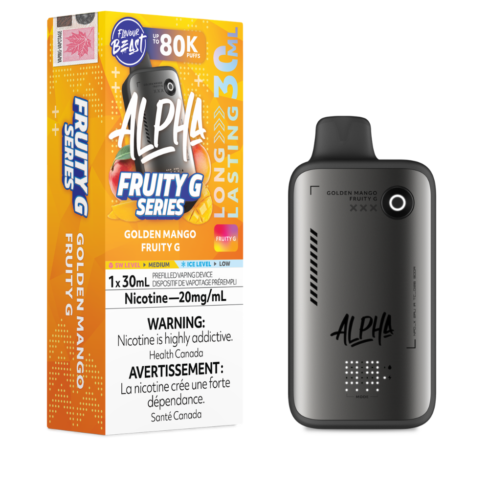 Flavour Beast Alpha Fruity G Series Disposable Vape - 30mL - 20mg