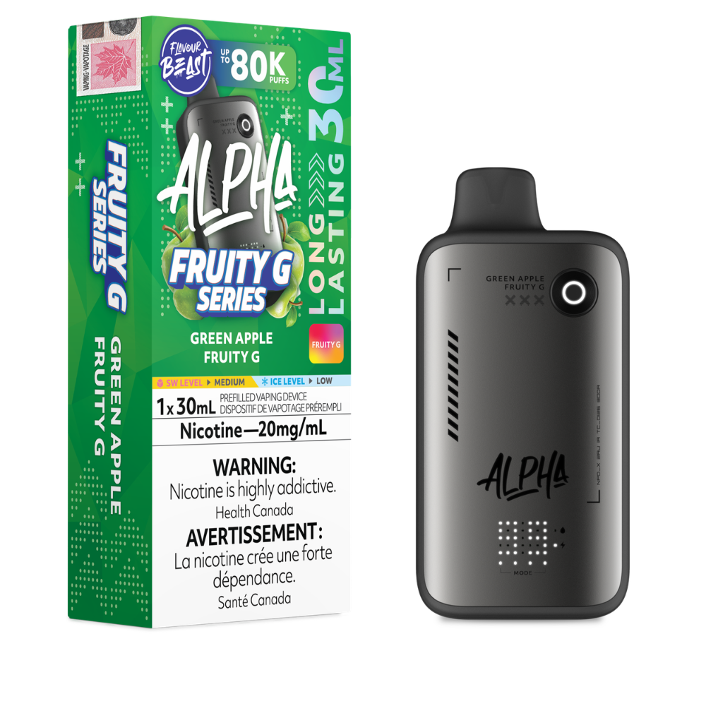 Flavour Beast Alpha Fruity G Series Disposable Vape - 30mL - 20mg
