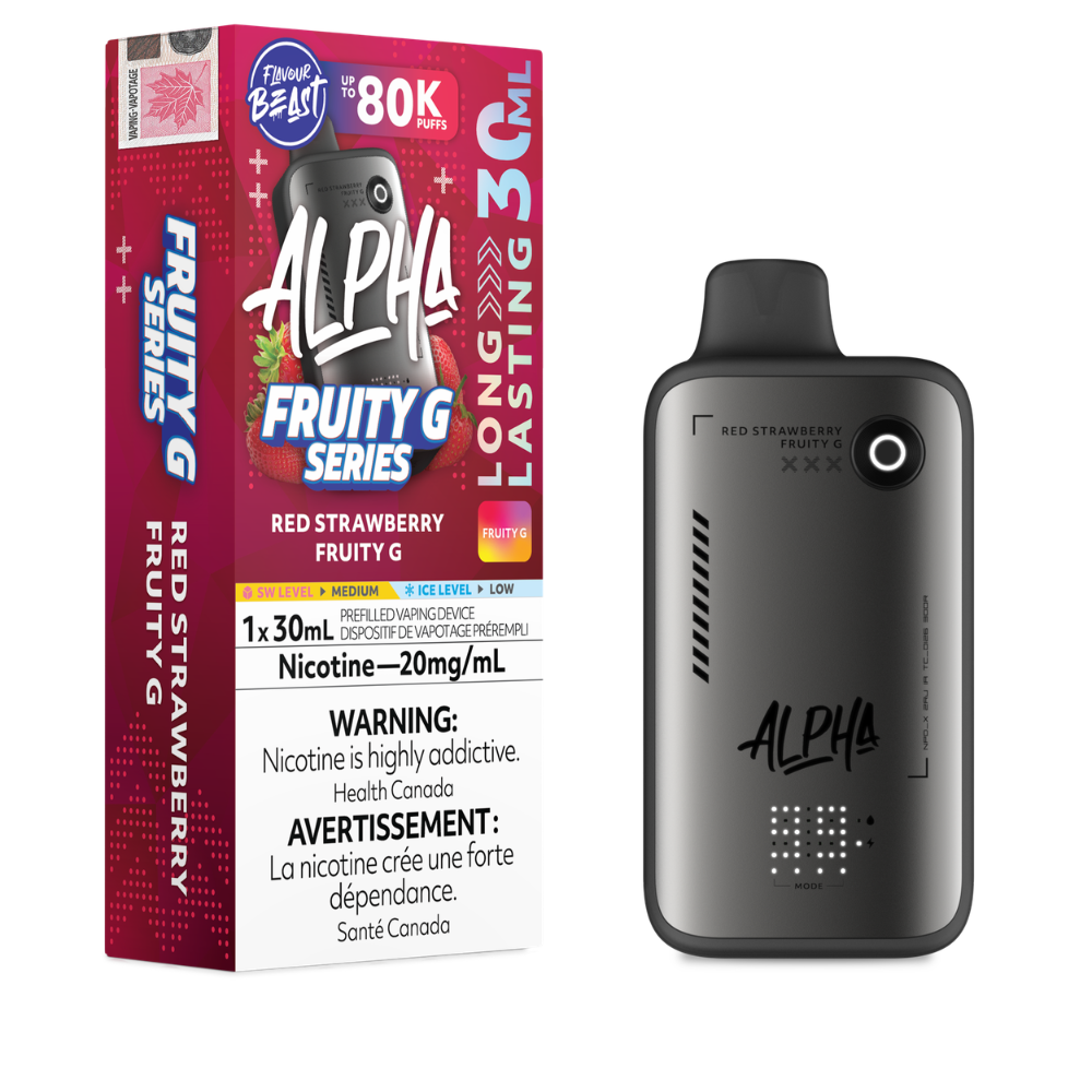 Flavour Beast Alpha Fruity G Series Disposable Vape - 30mL - 20mg
