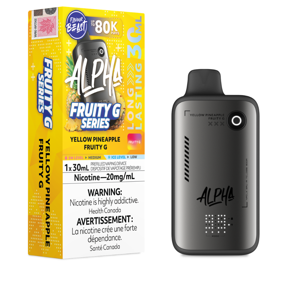 Flavour Beast Alpha Fruity G Series Disposable Vape - 30mL - 20mg