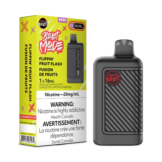 Flavour Beast Beast Mode Flippin' Fruit Flash 16mL 8000 Puffs 20mg