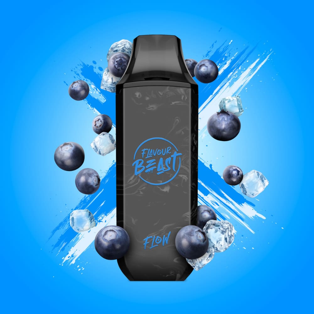 Flavour Beast Boss Blueberry Flow Iced 10mL 5000 Puffs 20mg