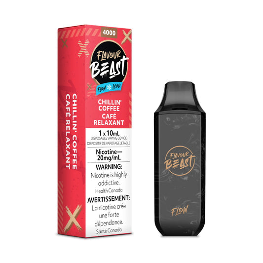 Flavour Beast Chillin' Coffee Flow Iced 10mL 5000 Puffs 20mg