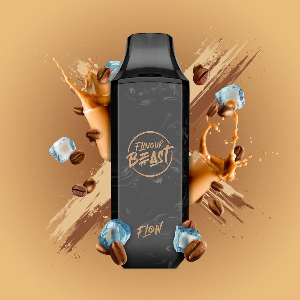 Flavour Beast Chillin' Coffee Flow Iced 10mL 5000 Puffs 20mg