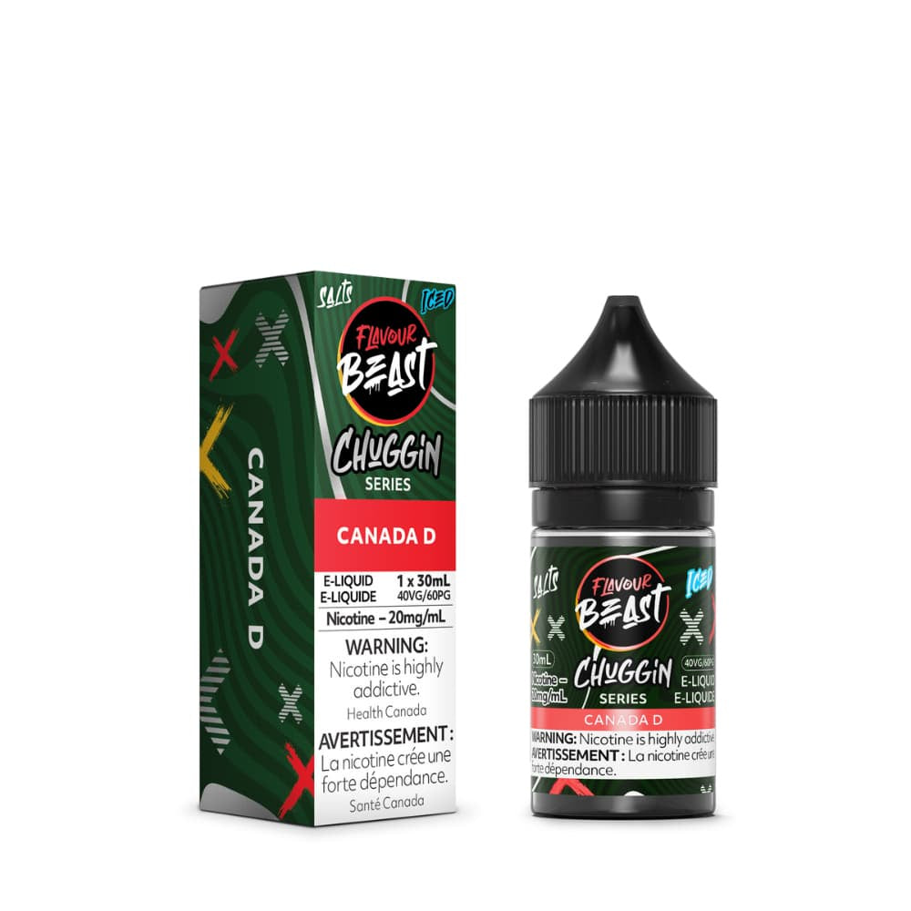 Flavour Beast Salts Iced Chuggin Canada D 30mL 20mg