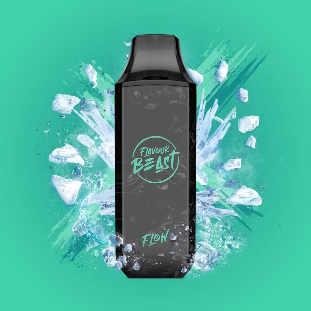 Flavour Beast Extreme Mint Flow Iced 10mL 5000 Puffs 20mg