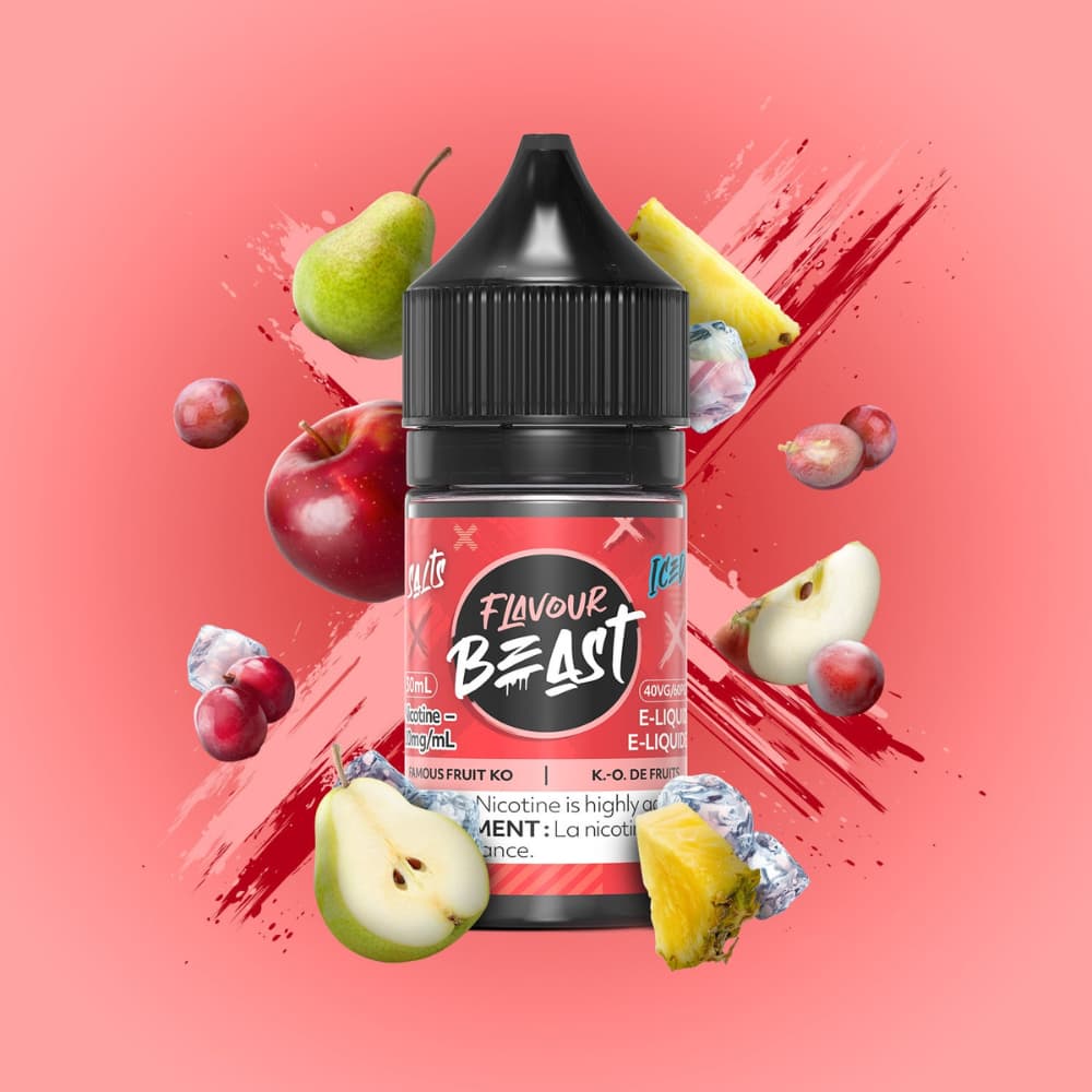 Flavour Beast Salts Iced Famous Fruit KO 30mL 20 mg