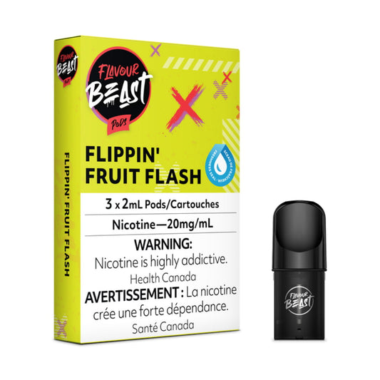 Flavour Beast Flippin' Fruit Flash Pods 3 x 2mL 20mg