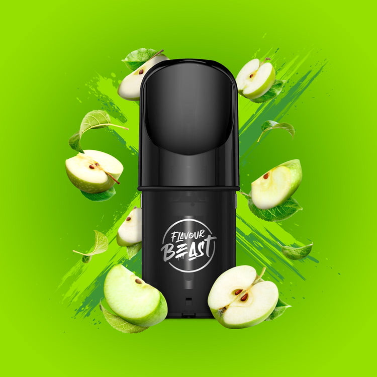 Flavour Beast Gusto Green Apple Pods 3 x 2mL 20mg