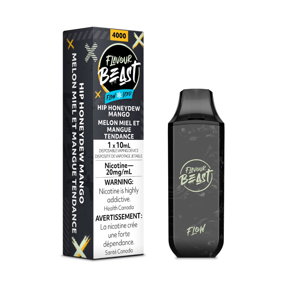 Flavour Beast Hip Honeydew Mango Flow Iced 10mL 5000 Puffs 20 mg