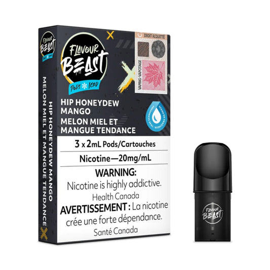 Flavour Beast Hip Honeydew Mango Pods Iced Pods 3 x 2mL 20mg