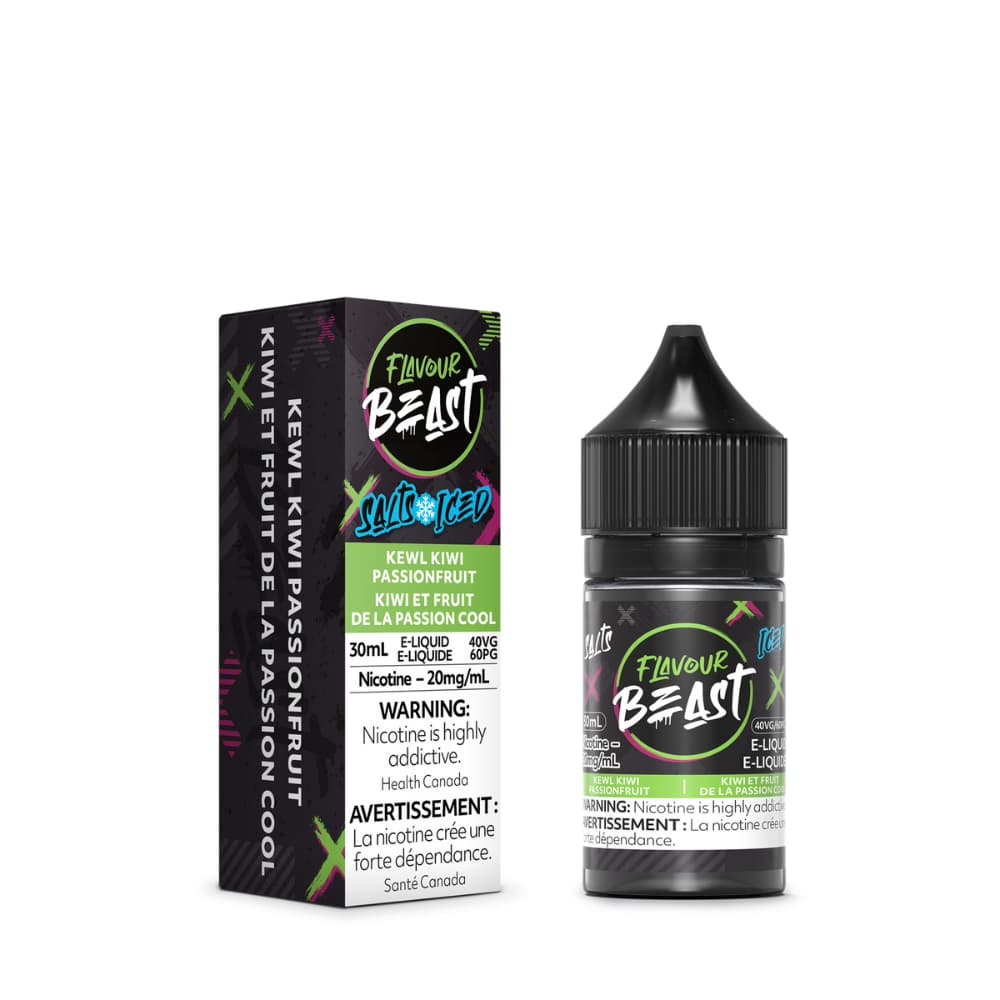 Flavour Beast Salts Kewl Kiwi Passionfruit Iced 30 mL 20 mg