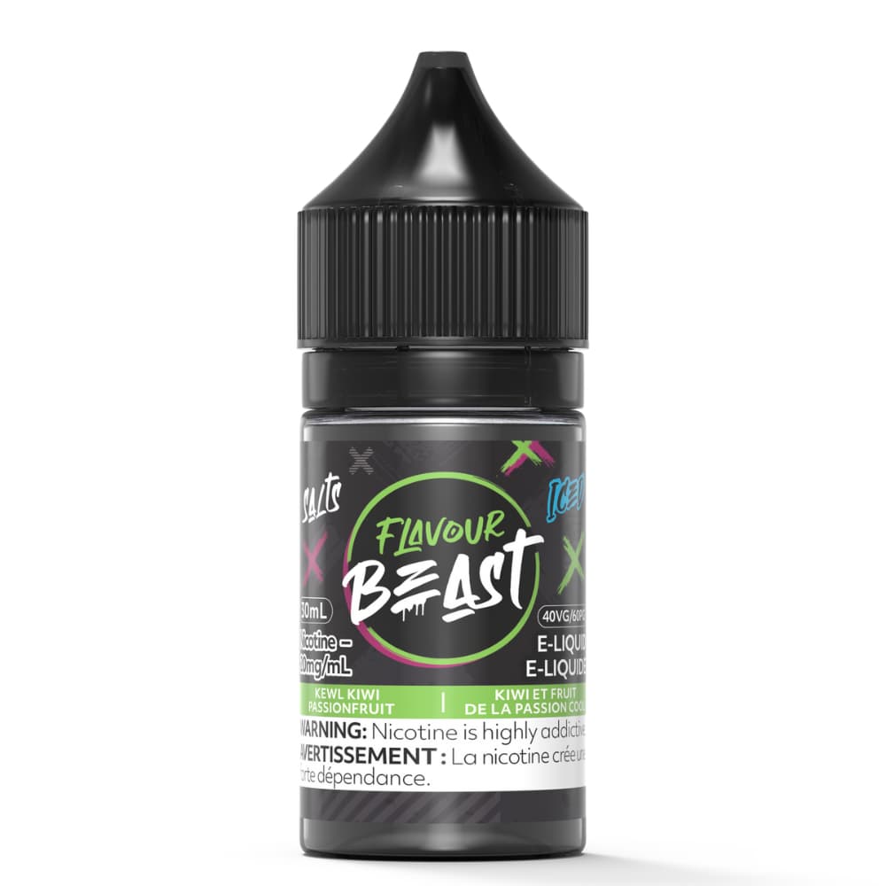 Flavour Beast Salts Kewl Kiwi Passionfruit Iced 30 mL 20 mg