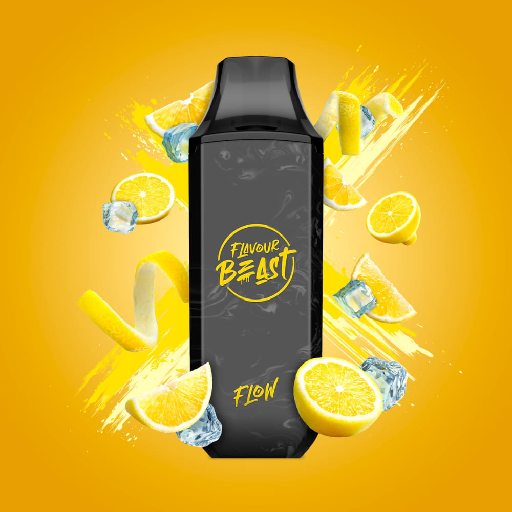 Flavour Beast Lemon Squeeze Flow Iced 10mL 5000 Puffs 20 mg