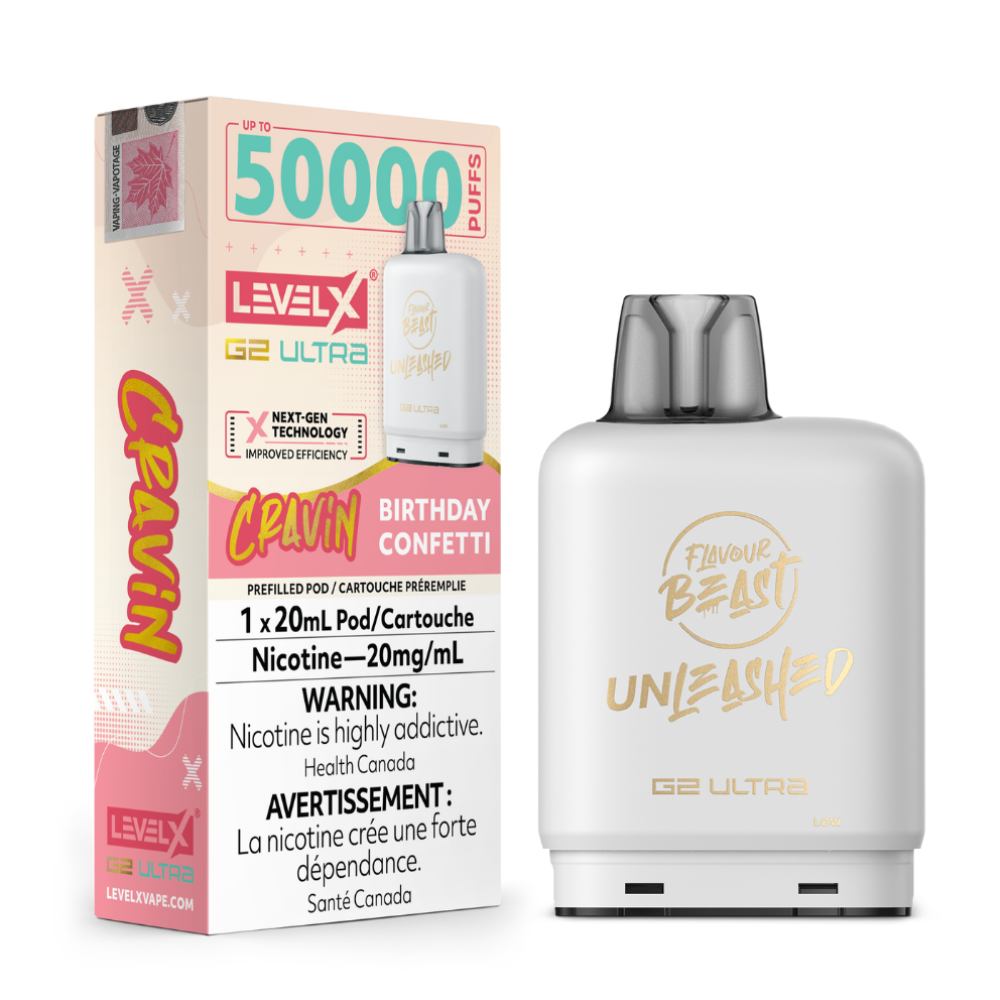 Flavour Beast Level X G2 Ultra Cravin Vape Pod - 50K - 20mL