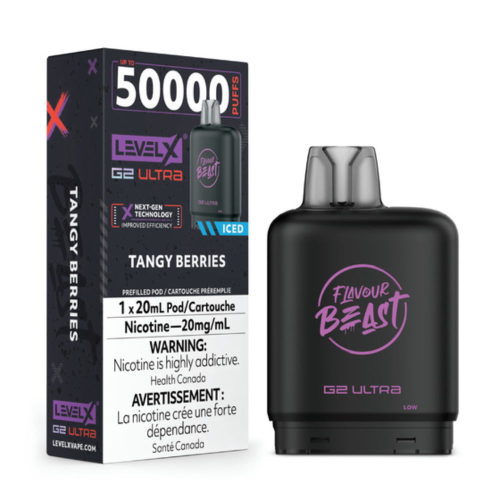 Flavour Beast Level X G2 Ultra - Tangy Berries Iced