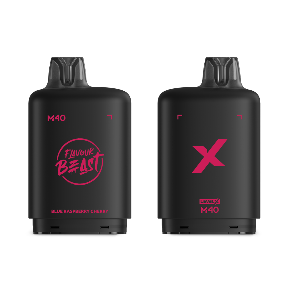 Flavour Beast Level X M Series M40 Replacement Vape Pod - 160K Puffs - 40mL